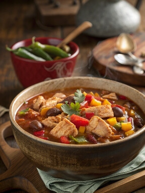 Slow Cooker Chicken Chili is a hearty, flavorful dish that’s perfect for chilly nights. Loaded with tender chicken, beans, and spices, it’s a hands-off recipe that delivers bold, satisfying flavors.