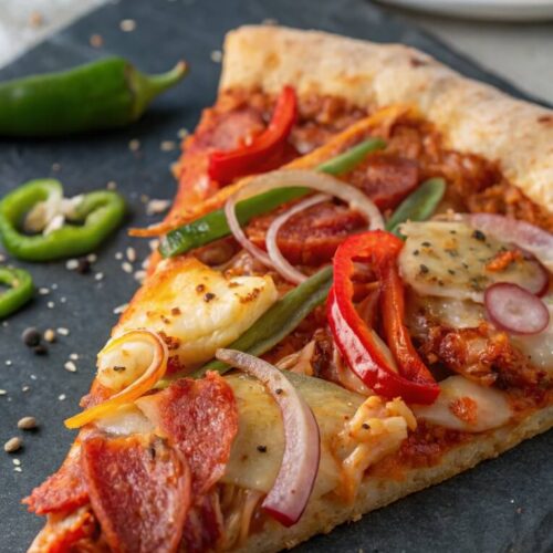 Fell in Love with Kimchi Pizza (And Why You Will Too!) - tastyleap.com